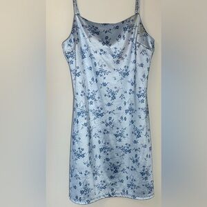 Altar'd State Blue Floral Dress